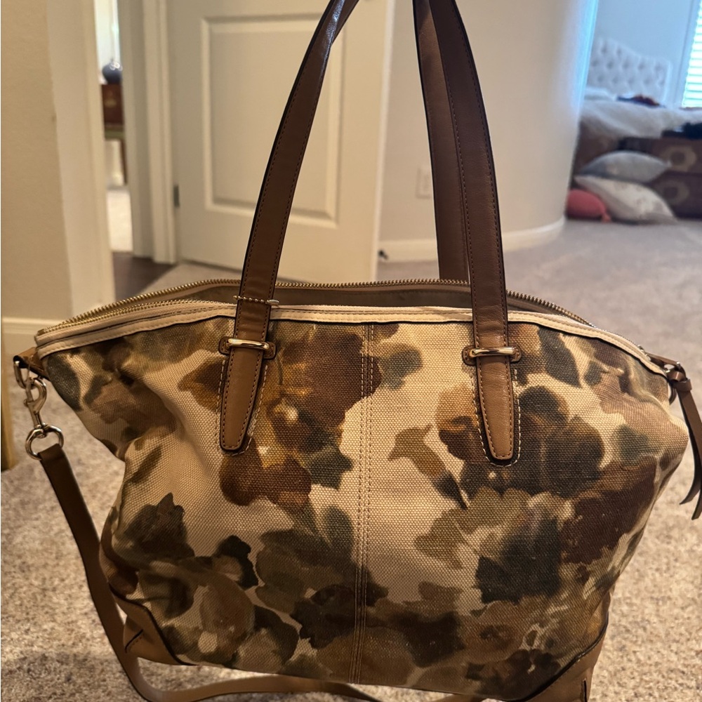 Coach Camouflage Tote Bag - Picture 7 of 7